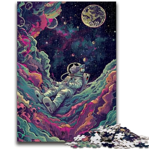 Puzzle für Teenager, 1000 Stück, Musik, Astronaut, Lernspiele, Heimdekoration, ganze Familie, 50x75cm Puzzle für Teenager, 1000 Stück, Musik, Astronaut, Lernspiele, Heimdekoration, ganze Familie, 50x75cm von LYXIANY