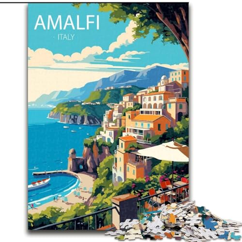 Puzzle für Teenager, 1000 Teile, Amalfi, Spielzeug, Lernspiele, Stressabbau, tolle Geschenke und Spielzeuge, 50x75cm Puzzle für Teenager, 1000 Teile, Amalfi, Spielzeug, Lernspiele, Stressabbau, tolle Geschenke und Spielzeuge, 50x75cm von LYXIANY