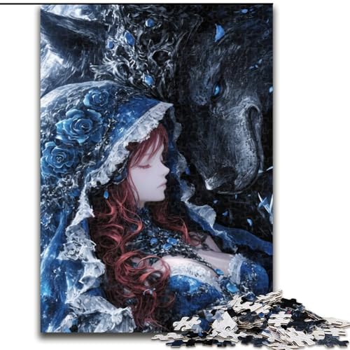 Puzzle für Teenager, 1000 Teile, Anime-Dämonenmädchen, Spielzeug, Lernspiele, Stressabbau, tolle Geschenke und Spielzeuge, 50x75cm Puzzle für Teenager, 1000 Teile, Anime-Dämonenmädchen, Spielzeug, Lernspiele, Stressabbau, tolle Geschenke und Spielzeuge, 50x75cm von LYXIANY