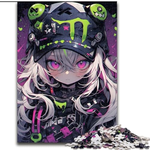 Puzzle für Teenager, 1000 Teile, Anime-Dämonenmädchen, Spielzeug, Lernspiele, Stressabbau, tolle Geschenke und Spielzeuge, 50x75cm Puzzle für Teenager, 1000 Teile, Anime-Dämonenmädchen, Spielzeug, Lernspiele, Stressabbau, tolle Geschenke und Spielzeuge, 50x75cm von LYXIANY