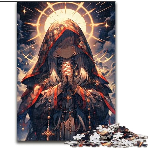 Puzzle für Teenager, 1000 Teile, Anime-Dämonenmädchen, Stressabbau, schwierige Herausforderung, einzigartige Heimdekoration und Geschenke, 50x75cm Puzzle für Teenager, 1000 Teile, Anime-Dämonenmädchen, Stressabbau, schwierige Herausforderung, einzigartige Heimdekoration und Geschenke, 50x75cm von LYXIANY