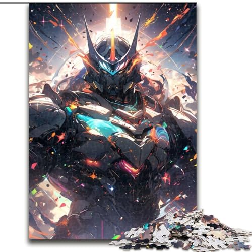 Puzzle für Teenager, 1000 Teile, Anime-Soldat, Spielzeug, Lernspiele, Stressabbau, Eltern-Kind-Interaktion (Größe 26x38cm) von LYXIANY