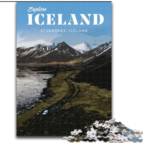 Puzzle für Teenager, 1000 Teile, Besuchen Sie Island, Spielzeug, Lernspiele, Stressabbau, tolle Geschenke und Spielzeuge, 50x75cm Puzzle für Teenager, 1000 Teile, Besuchen Sie Island, Spielzeug, Lernspiele, Stressabbau, tolle Geschenke und Spielzeuge, 50x75cm von LYXIANY