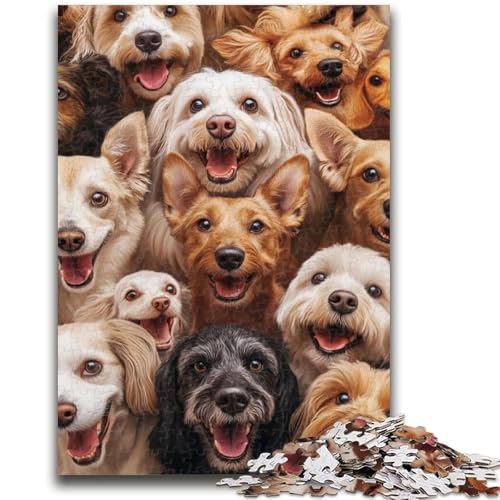 Puzzle für Teenager, 1000 Teile, Corgi-Denkspiel, Wanddekoration, einzigartige Geburtstags, 38x26cm von LYXIANY