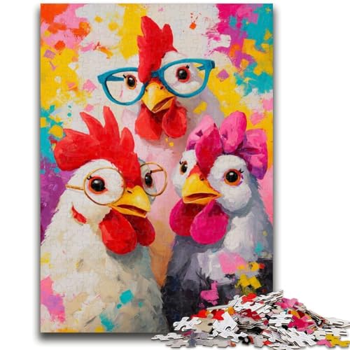 Puzzle für Teenager, 1000 Teile, DREI Schwänze, geeignet für Kinder ab 14 Jahren, anspruchsvolles Spiel, tolles Geschenk zum Spielen, 50x75cm Puzzle für Teenager, 1000 Teile, DREI Schwänze, geeignet für Kinder ab 14 Jahren, anspruchsvolles Spiel, tolles Geschenk zum Spielen, 50x75cm von LYXIANY