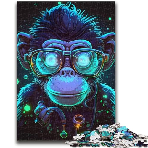 Puzzle für Teenager, 1000 Teile, Dr. Monkey, Familienunterhaltungsspielzeug, Lernspiel für Geburtstag, Weihnachten, für Kinder ab 14 Jahren, 50x75cm Puzzle für Teenager, 1000 Teile, Dr. Monkey, Familienunterhaltungsspielzeug, Lernspiel für Geburtstag, Weihnachten, für Kinder ab 14 Jahren, 50x75cm von LYXIANY