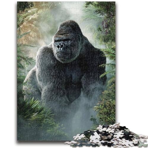 Puzzle für Teenager, 1000 Teile, Dschungel-Schimpanse, Lernspiele, Heimdekoration, Künstlersammlung, Bildende Kunst, 50x75cm Puzzle für Teenager, 1000 Teile, Dschungel-Schimpanse, Lernspiele, Heimdekoration, Künstlersammlung, Bildende Kunst, 50x75cm von LYXIANY