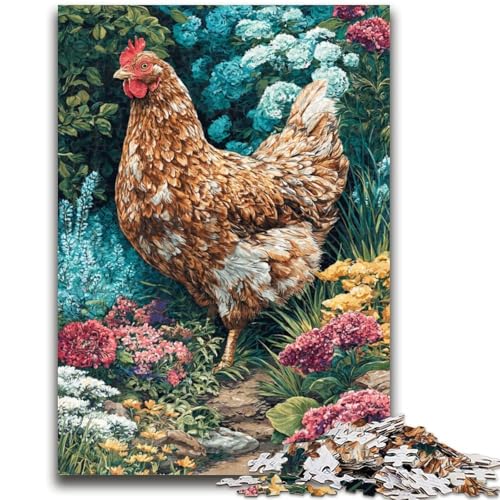 Puzzle für Teenager, 1000 Teile, Fantasy-Hahn, anspruchsvolles Spiel und Familienspiel, Wanddekoration, einzigartige Geburtstags, 50x75cm Puzzle für Teenager, 1000 Teile, Fantasy-Hahn, anspruchsvolles Spiel und Familienspiel, Wanddekoration, einzigartige Geburtstags, 50x75cm von LYXIANY