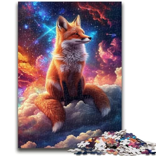 Puzzle für Teenager, 1000 Teile, Fuchs in den Wolken, geeignet für Kinder ab 14 Jahren, anspruchsvolles Spiel, tolles Geschenk zum Spielen, 38x26cm Puzzle für Teenager, 1000 Teile, Fuchs in den Wolken, geeignet für Kinder ab 14 Jahren, anspruchsvolles Spiel, tolles Geschenk zum Spielen, 38x26cm von LYXIANY