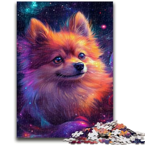 Puzzle für Teenager, 1000 Teile, Galaxiehund, geeignet für Kinder ab 14 Jahren, anspruchsvolles Spiel, tolles Geschenk zum Spielen, 38x26cm von LYXIANY