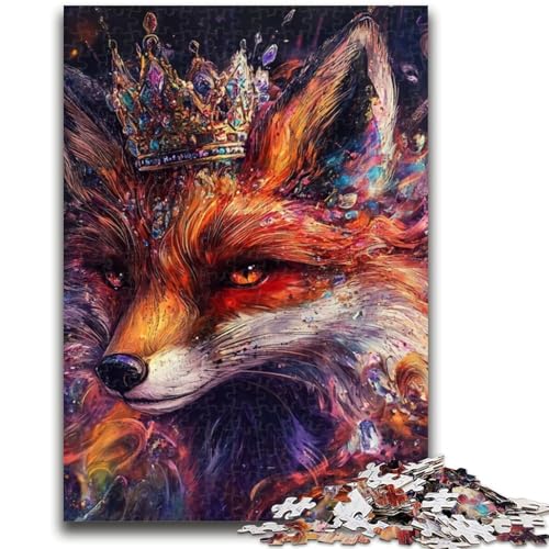 Puzzle für Teenager, 1000 Teile, Geheimnisvoller Fuchs, für Kinder ab 14 Jahren, pädagogische Herausforderung, lustige Aktivitäten zu Hause, Geburtstagsgeschenke, Reisegeschenke, 26x38cm Puzzle für Teenager, 1000 Teile, Geheimnisvoller Fuchs, für Kinder ab 14 Jahren, pädagogische Herausforderung, lustige Aktivitäten zu Hause, Geburtstagsgeschenke, Reisegeschenke, 26x38cm von LYXIANY