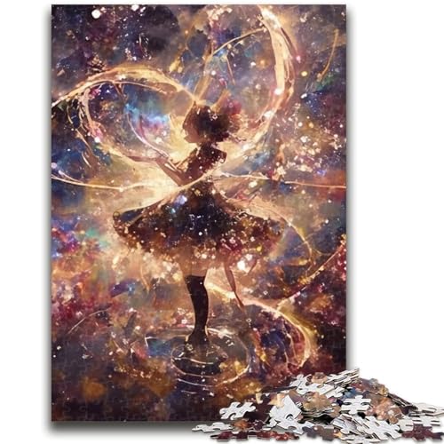 Puzzle für Teenager, 1000 Teile, Japanisches Anime-Mädchen, lebendiges und einzigartiges Design, entspannendes und herausforderndes Puzzle-Erlebnis, 26x38cm von LYXIANY
