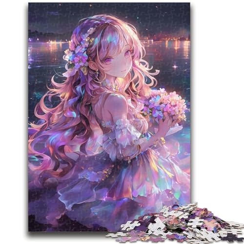 Puzzle für Teenager, 1000 Teile, Japanisches Anime-Mädchen, pädagogisches Familienspiel, Wanddekoration, einzigartige Geburtstags, 50x75cm Puzzle für Teenager, 1000 Teile, Japanisches Anime-Mädchen, pädagogisches Familienspiel, Wanddekoration, einzigartige Geburtstags, 50x75cm von LYXIANY