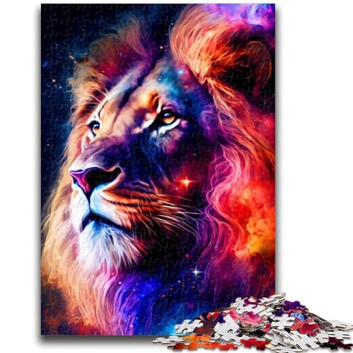 Puzzle für Teenager, 1000 Teile, Löwe, anspruchsvolles Spiel und Familienspiel, Lernspiel für Geburtstag, Weihnachten, 26x38cm von LYXIANY