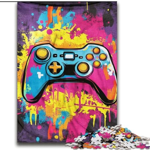 Puzzle für Teenager, 1000 Teile, Ölgemälde, anspruchsvolles Spiel und Familienspiel, Lernspiel zum Geburtstag, Weihnachten, 38x52cm von LYXIANY