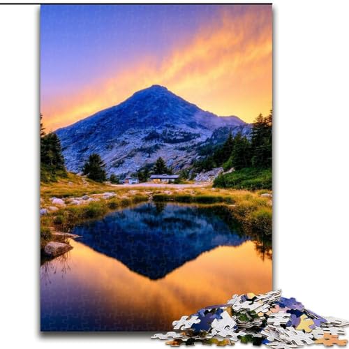 Puzzle für Teenager, 1000 Teile, Schöne Berge und Seen, Lernpuzzle, ganze Familie, 38x26cm Puzzle für Teenager, 1000 Teile, Schöne Berge und Seen, Lernpuzzle, ganze Familie, 38x26cm von LYXIANY