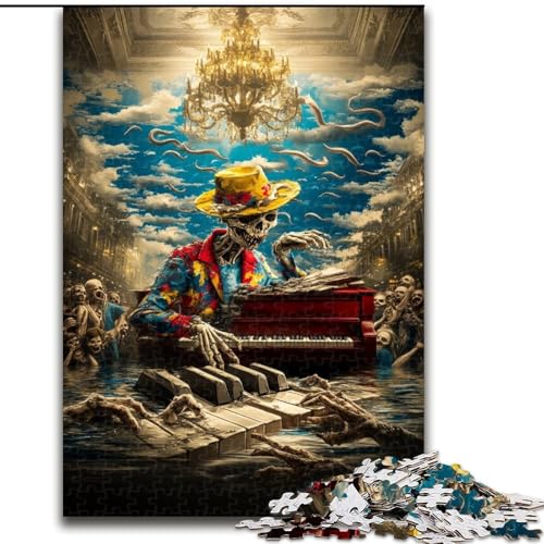 Puzzle für Teenager, 1000 Teile, Skelett, Spielzeug, Lernspiele, Stressabbau, tolle Geschenke und Spielzeuge, 50x75cm Puzzle für Teenager, 1000 Teile, Skelett, Spielzeug, Lernspiele, Stressabbau, tolle Geschenke und Spielzeuge, 50x75cm von LYXIANY