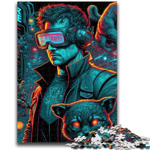 Puzzle für Teenager, 1000 Teile, Spielspieler für Alter 14 Jahre und älter, schönes Design-Spiel, schönes Design-Spiel, tolles Geschenk, 26x38cm Puzzle für Teenager, 1000 Teile, Spielspieler für Alter 14 Jahre und älter, schönes Design-Spiel, schönes Design-Spiel, tolles Geschenk, 26x38cm von LYXIANY