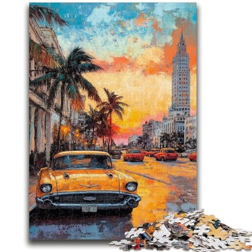 Puzzle für Teenager, 1000 Teile, Stadtstraßen, Lernspiele, Heimdekoration, Lernspiel für Geburtstag, Weihnachten, 50x75cm von LYXIANY