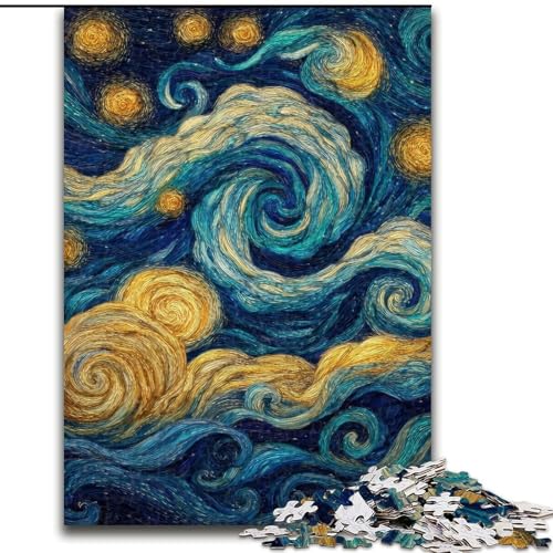 Puzzle für Teenager, 1000 Teile, Sternenhimmel, Spielzeug, Lernspiele, Stressabbau, tolle Geschenke und Spielzeuge, 38x26cm Puzzle für Teenager, 1000 Teile, Sternenhimmel, Spielzeug, Lernspiele, Stressabbau, tolle Geschenke und Spielzeuge, 38x26cm von LYXIANY