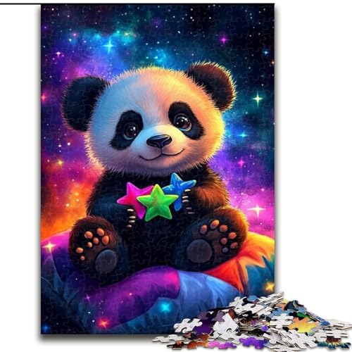 Puzzle für Teenager, 1000 Teile, Sternpanda, Spielzeug zum Stressabbau, einzigartige Heimdekoration und Geschenke für 14-Jährige (Größe 50x75cm) von LYXIANY