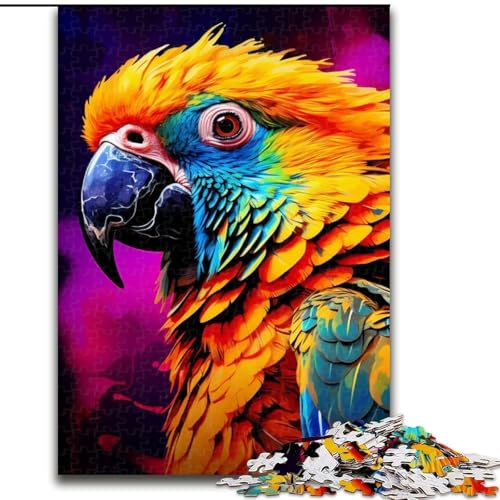 Puzzle für Teenager, 1000 Teile, Tiere, Vögel, Papageien, Stressabbau, schwierige Herausforderung, ganze Familie, 50x75cm Puzzle für Teenager, 1000 Teile, Tiere, Vögel, Papageien, Stressabbau, schwierige Herausforderung, ganze Familie, 50x75cm von LYXIANY