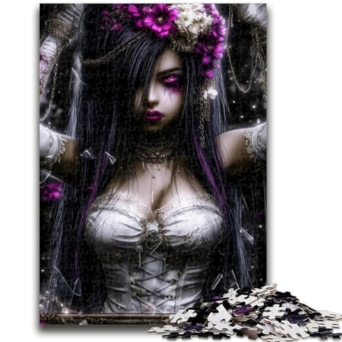 Puzzle für Teenager, 1000 Teile, Traummädchen, Familienspiel, Stressabbau, schwierige Herausforderung, Wichtelgeschenke, 50x75cm Puzzle für Teenager, 1000 Teile, Traummädchen, Familienspiel, Stressabbau, schwierige Herausforderung, Wichtelgeschenke, 50x75cm von LYXIANY