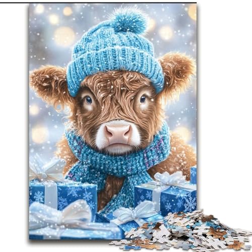 Puzzle für Teenager, 1000 Teile, Winteryak, Spielzeug, Lernspiele, Stressabbau, tolle Geschenke und Spielzeuge, 26x38cm von LYXIANY