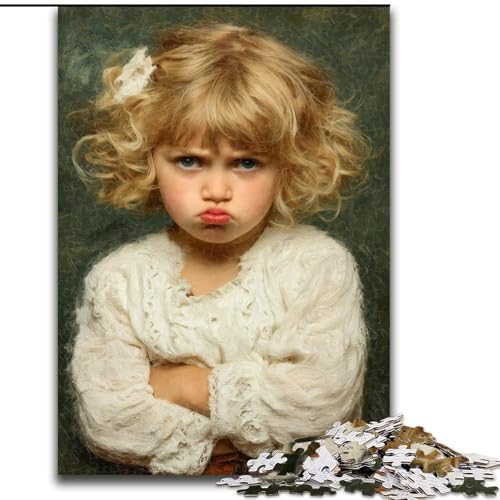 Puzzle für Teenager, 1000 Teile, Wütender Kleiner Junge, für Lernspiele, Herausforderungsspielzeug, als Geschenk für die ganze Familie, 38x26cm Puzzle für Teenager, 1000 Teile, Wütender Kleiner Junge, für Lernspiele, Herausforderungsspielzeug, als Geschenk für die ganze Familie, 38x26cm von LYXIANY