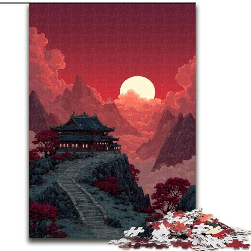 Puzzle für Teenager, 1000 Teile, wunderschöne Berge, Familienunterhaltungsspielzeug mit passendem Poster und Quizblatt, 50x75cm Puzzle für Teenager, 1000 Teile, wunderschöne Berge, Familienunterhaltungsspielzeug mit passendem Poster und Quizblatt, 50x75cm von LYXIANY