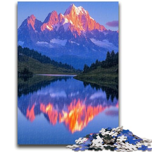 Puzzle für Teenager, 1000 Teile, wunderschöne Berge und Seen, geeignet für Kinder ab 14 Jahren, anspruchsvolles Spiel, tolles Geschenk zum Spielen, 50x75cm Puzzle für Teenager, 1000 Teile, wunderschöne Berge und Seen, geeignet für Kinder ab 14 Jahren, anspruchsvolles Spiel, tolles Geschenk zum Spielen, 50x75cm von LYXIANY