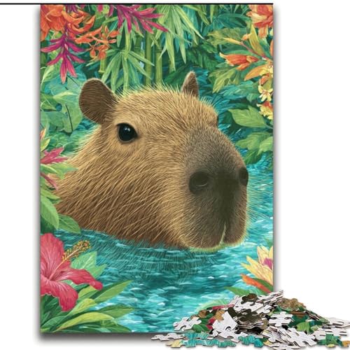 Puzzle für Teenager, 2000 Capibara, Lernspiele, Heimdekoration, Lernspiel für Geburtstag, Weihnachten, 70x100cm Puzzle für Teenager, 2000 Capibara, Lernspiele, Heimdekoration, Lernspiel für Geburtstag, Weihnachten, 70x100cm von LYXIANY