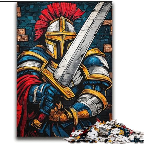 Puzzle für Teenager, 2000 Puzzles, Ritterspielzeug, Denkspiel zur Heimdekoration, für Kinder ab 14 Jahren, 70x100cm von LYXIANY