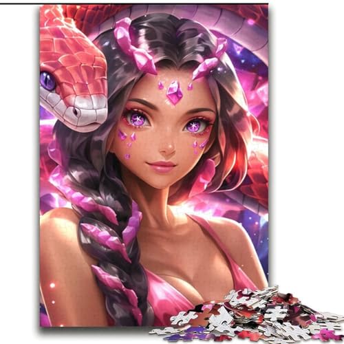 Puzzle für Teenager, 2000 Teile, Anime-Elfenmädchen, Spielzeug, Lernspiele, Stressabbau, tolle Geschenke und Spielzeuge, 70x100cm Puzzle für Teenager, 2000 Teile, Anime-Elfenmädchen, Spielzeug, Lernspiele, Stressabbau, tolle Geschenke und Spielzeuge, 70x100cm von LYXIANY