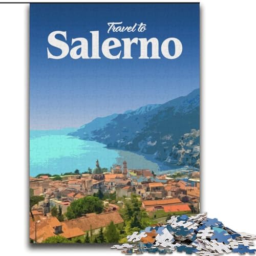 Puzzle für Teenager, 2000 Teile, Besuchen Sie Salerno, Spielzeug, Lernspiele, Stressabbau, tolle Geschenke und Spielzeuge, 70x100cm Puzzle für Teenager, 2000 Teile, Besuchen Sie Salerno, Spielzeug, Lernspiele, Stressabbau, tolle Geschenke und Spielzeuge, 70x100cm von LYXIANY