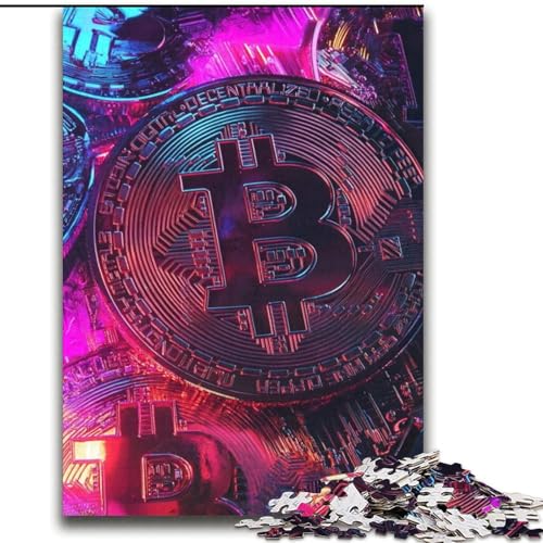 Puzzle für Teenager, 2000 Teile, Graffiti-Bitcoin, anspruchsvolles Spiel, Spielzeug, Geschenk für die ganze Familie, ab 14 Jahren, 70x100cm Puzzle für Teenager, 2000 Teile, Graffiti-Bitcoin, anspruchsvolles Spiel, Spielzeug, Geschenk für die ganze Familie, ab 14 Jahren, 70x100cm von LYXIANY