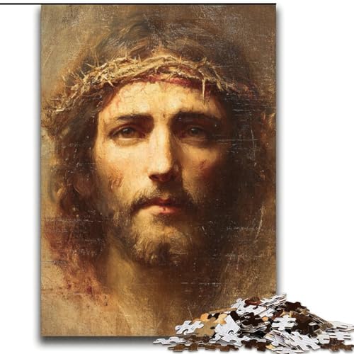 Puzzle für Teenager, 2000 Teile, Jesus-Denkspiel, Wanddekoration, einzigartige Geburtstags, 70x100cm Puzzle für Teenager, 2000 Teile, Jesus-Denkspiel, Wanddekoration, einzigartige Geburtstags, 70x100cm von LYXIANY