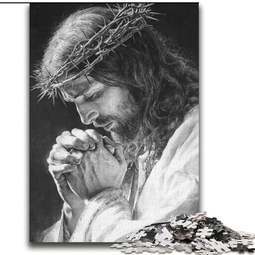 Puzzle für Teenager, 2000 Teile, Jesus-Kunst, geeignet für Kinder ab 14 Jahren, anspruchsvolles Spiel, tolles Geschenk zum Spielen, 70x100cm von LYXIANY