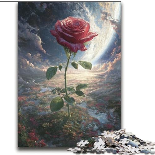 Puzzle für Teenager, 2000 Teile, Rose, anspruchsvolles Spiel und Lernspiel für die ganze Familie zum Geburtstag, Weihnachten, 70x100cm von LYXIANY