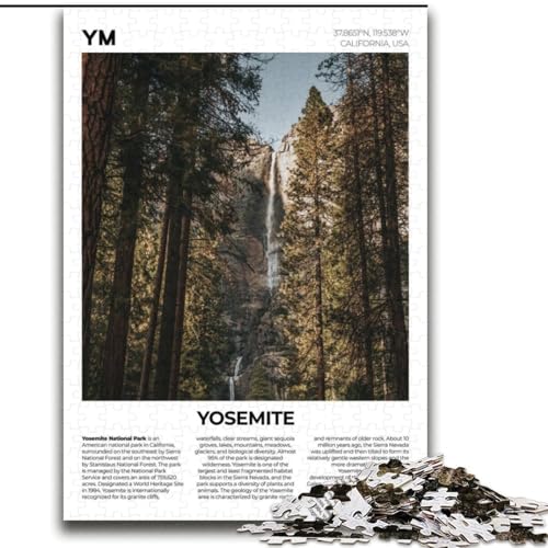 Puzzle für Teenager, 2000 Teile, Yosemite, Spielzeug, Lernspiele, Stressabbau, tolle Geschenke und Spielzeuge, 70x100cm Puzzle für Teenager, 2000 Teile, Yosemite, Spielzeug, Lernspiele, Stressabbau, tolle Geschenke und Spielzeuge, 70x100cm von LYXIANY
