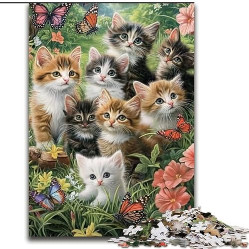 Puzzle für Teenager, Farbeule, geeignet für Personen ab 14 Jahren, Lernspiele, Wichtelgeschenke (Größe 50x75cm) von LYXIANY