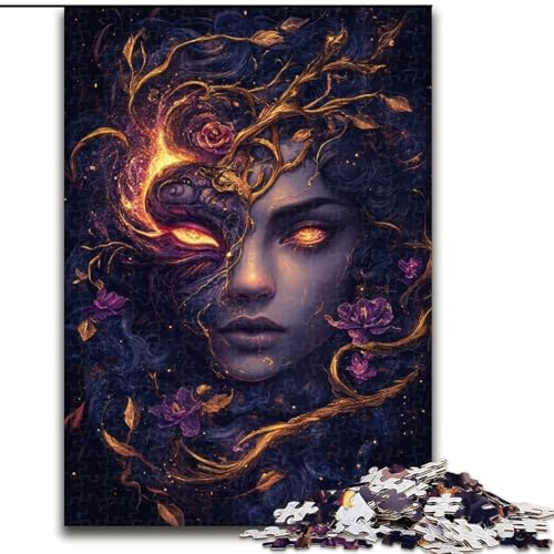 Puzzle für Teenager, Gaia, der Titan, geeignet für Personen ab 14 Jahren, Lernspiele, Wichtelgeschenke (Größe 50x75cm) von LYXIANY