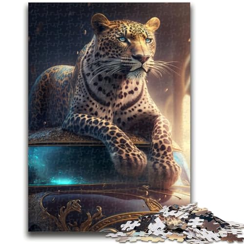 Puzzle für Teenager, Leoparden-Oldtimer, geeignet für Kinder ab 14 Jahren, intellektuelles Spielzeugspiel, Lernspiel für Geburtstag und Weihnachten, 26x38cm Puzzle für Teenager, Leoparden-Oldtimer, geeignet für Kinder ab 14 Jahren, intellektuelles Spielzeugspiel, Lernspiel für Geburtstag und Weihnachten, 26x38cm von LYXIANY
