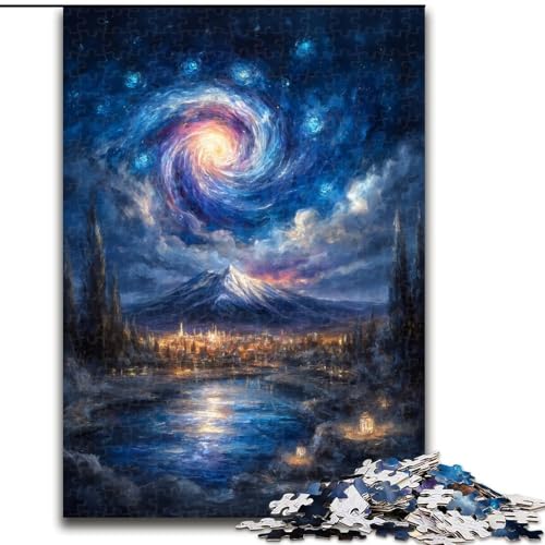 Puzzle für Teenager, geheimnisvoller Berg Fuji, Lernspielzeug, Familienspiele, Lernspiel für Geburtstag, Weihnachten, 38x26cm Puzzle für Teenager, geheimnisvoller Berg Fuji, Lernspielzeug, Familienspiele, Lernspiel für Geburtstag, Weihnachten, 38x26cm von LYXIANY