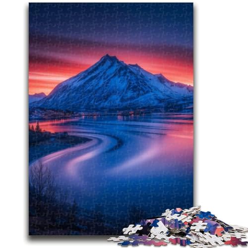 Puzzle für Teenager, schöne Berge und Seen, Lernspielzeug, Spaß für zu Hause, Aktivitäten, Geburtstagsgeschenk, Reisegeschenke, 26x38cm Puzzle für Teenager, schöne Berge und Seen, Lernspielzeug, Spaß für zu Hause, Aktivitäten, Geburtstagsgeschenk, Reisegeschenke, 26x38cm von LYXIANY