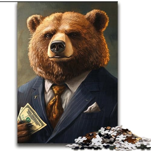 Puzzle für Teenager 2000 Braunbär, Lernspiele, Heimdekoration, Lernspiel für Geburtstag, Weihnachten, 70x100cm Puzzle für Teenager 2000 Braunbär, Lernspiele, Heimdekoration, Lernspiel für Geburtstag, Weihnachten, 70x100cm von LYXIANY