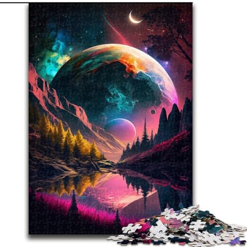 Puzzle mit 1000 Teilen für Erwachsene, Alien Planet, Holzpuzzle, interaktives Familienspiel, Denksportaufgabe, Lernspielzeug, Größe 50x75cm Puzzle mit 1000 Teilen für Erwachsene, Alien Planet, Holzpuzzle, interaktives Familienspiel, Denksportaufgabe, Lernspielzeug, Größe 50x75cm von LYXIANY