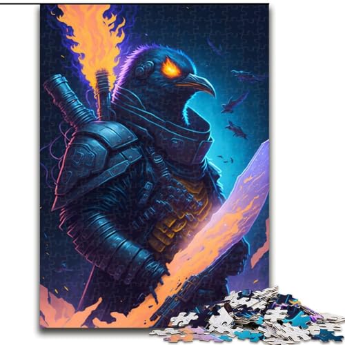 Puzzle mit 1000 Teilen für Erwachsene, Arctic Anarchist Penguin, Holzpuzzle, interaktives Familienspiel, Denksportaufgabe, Lernspielzeug, Größe 50x75cm von LYXIANY