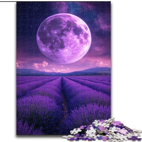 Puzzle mit 1000 Teilen für Erwachsene, Galaxy Lavender, Holzpuzzle, interaktives Familienspiel, Denksportaufgabe, Lernspielzeug, Größe 50x75cm Puzzle mit 1000 Teilen für Erwachsene, Galaxy Lavender, Holzpuzzle, interaktives Familienspiel, Denksportaufgabe, Lernspielzeug, Größe 50x75cm von LYXIANY