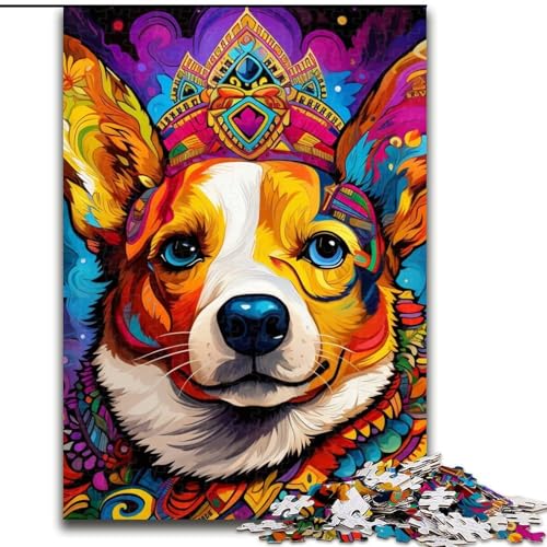 Puzzle mit 1000 Teilen für Erwachsene, Pfauen-Puzzle aus Pappe, Denkspiel für Teenager, 26x38cm von LYXIANY